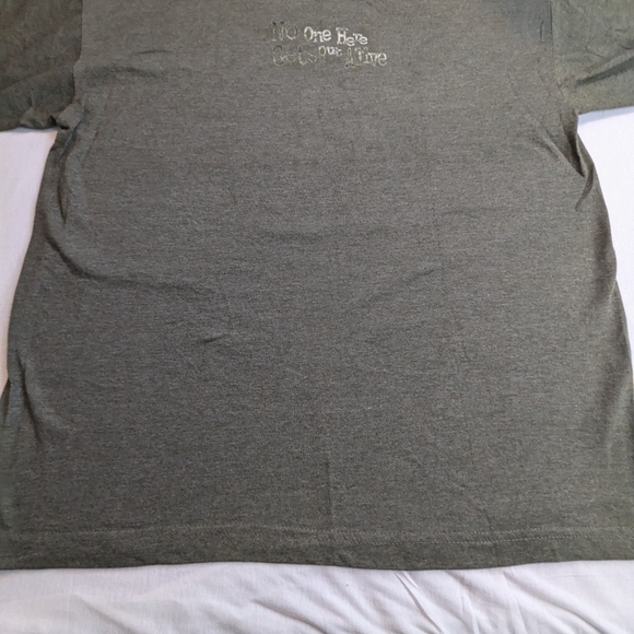 The Doors No One Here Gets Out Alive Jim Morrison & Band Khaki Tee Shirt XL - Picture 7 of 8